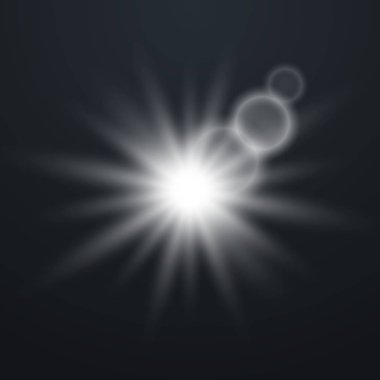 parlayan ışık efekti 