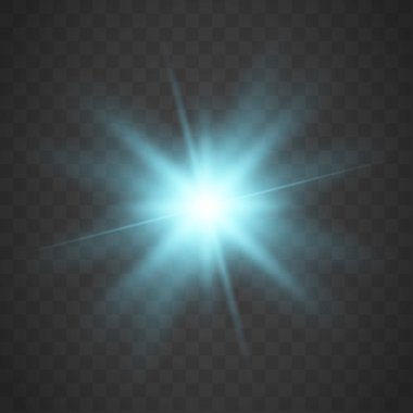 parlayan ışık efekti 