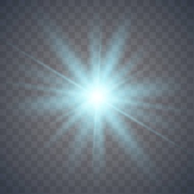 parlayan ışık efekti 