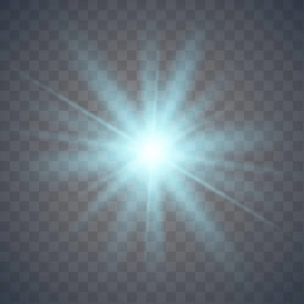 Effet lumineux lumineux — Image vectorielle