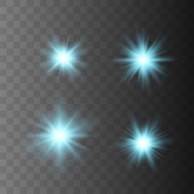 Parlayan ışık yıldız kümesi 