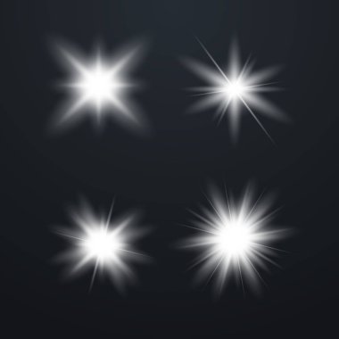 Parlayan ışık yıldız kümesi 