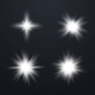 Parlayan ışık yıldız kümesi 