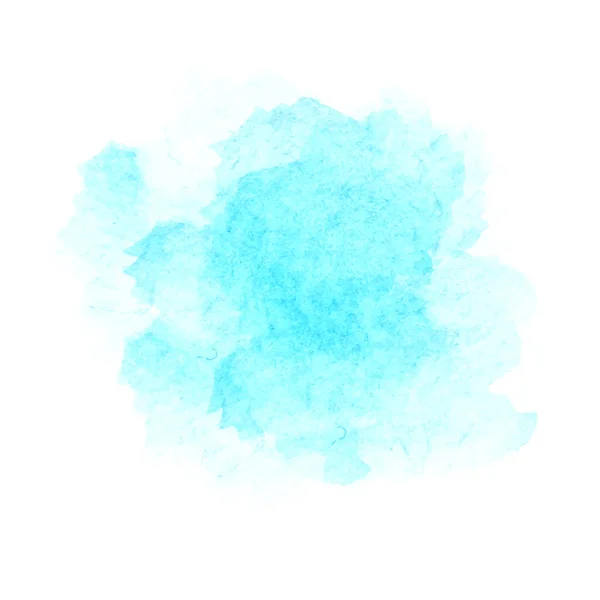 Textura aquarela azul — Vetor de Stock