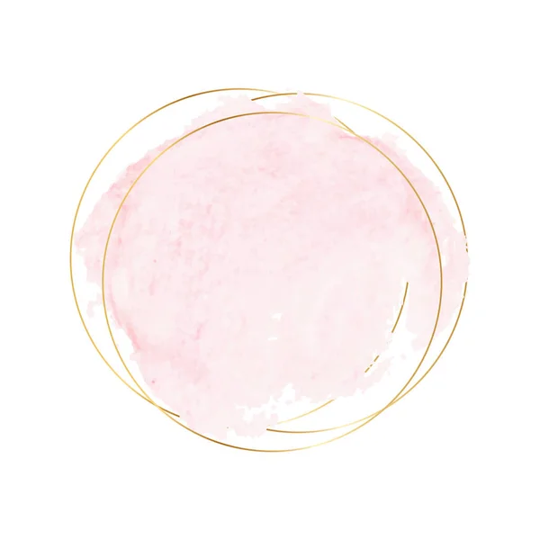 Pennello rosa pastello — Vettoriale Stock