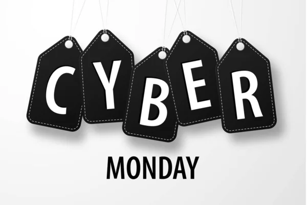 Понеділок Cyber розпродаж — стоковий вектор