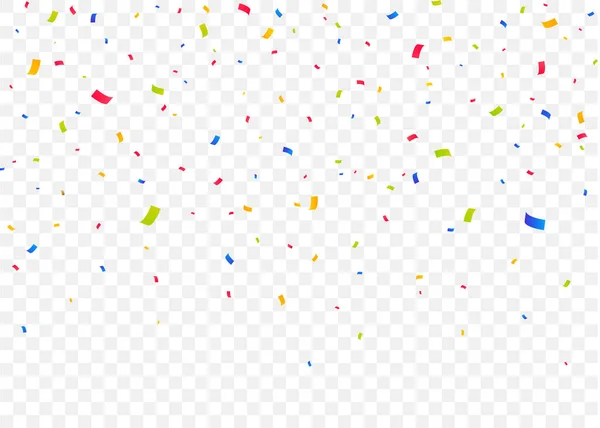 30 confetti kleur — Stockvector