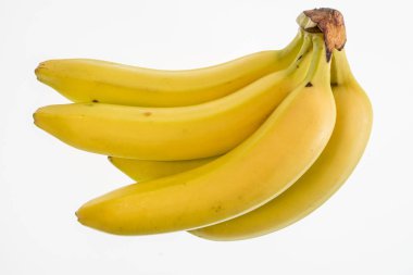 beyaz bir arka plan üzerinde parlak renkli meyve