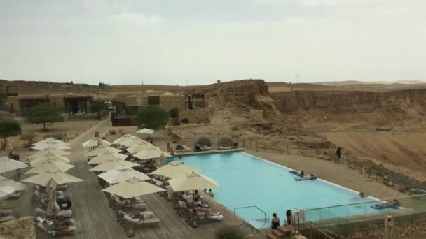 Hotel Resort Vacanza Nel Deserto — Video Stock