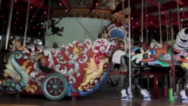 Merry Carousel — Stock Video