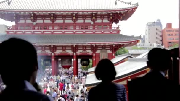 Wideo Sanktuarium Pagoda Azjatyckie — Wideo stockowe