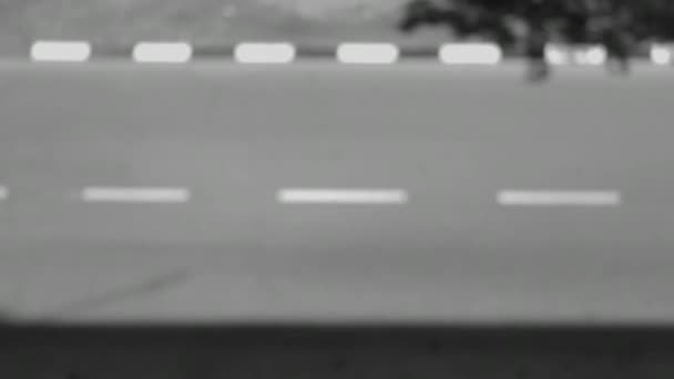 Tráfico Carretera Calle Coches Conducción — Vídeo de stock