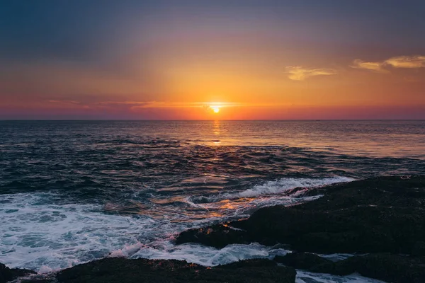 gün batımı ve deniz