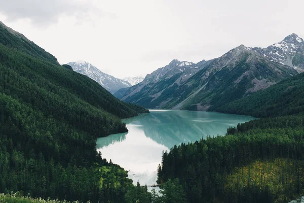 Lago Kucherlinskoe, ampio punto di vista — Foto Stock