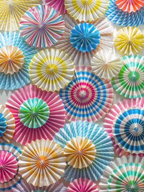 Şemsiye kokteyller için parlak renkli arka plan arka plan