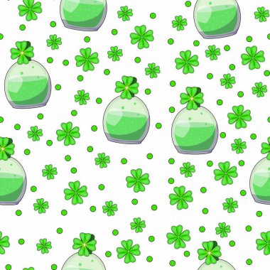 sihirli iksir dikişsiz arka plan