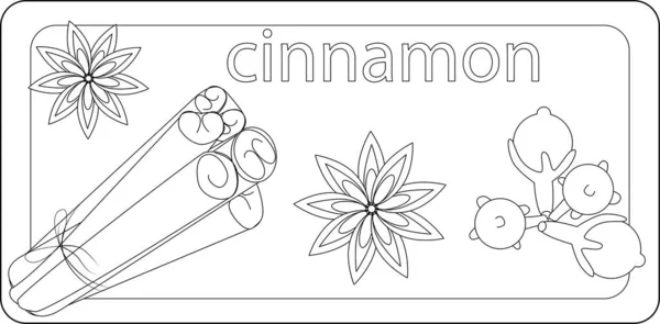 Kerstmis en Nieuwjaar set van monochrome design elementen poinsettia, schaatsen, linten, belettering, geschenken, sokken, snoep stokken, sneeuwvlokken. — Stockvector