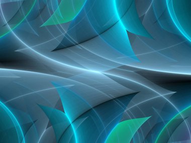 Soyut fraktal arkaplan, bilgisayar tarafından oluşturulan illüstrasyon.