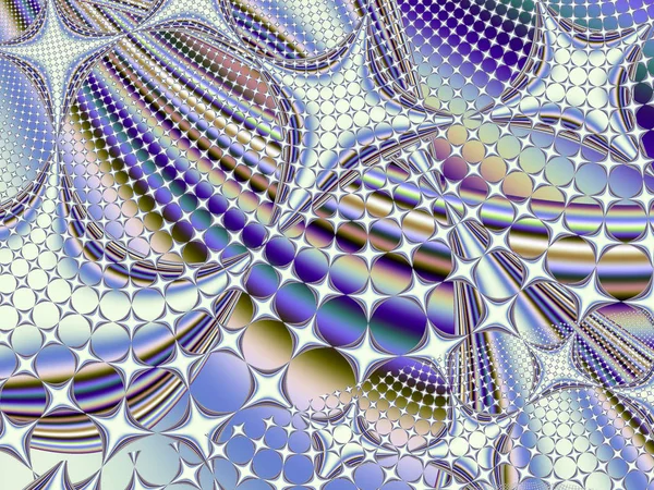 Fundo Fractal Abstrato Ilustração Gerada Por Computador — Fotografia de Stock