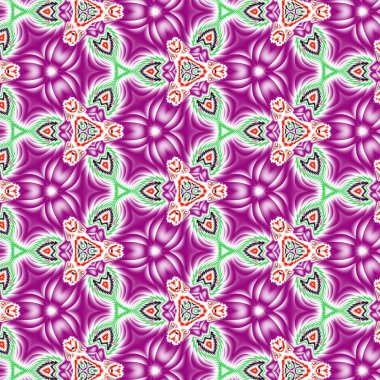 Soyut Fraktal geometrik desen.