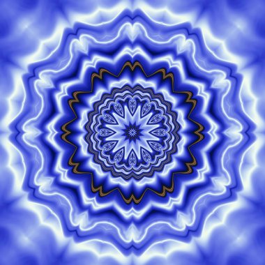 soyut fraktal mandala.