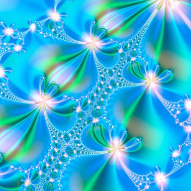 Soyut fraktal arkaplan, bilgisayar tarafından oluşturulan illüstrasyon.