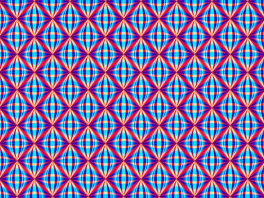 Soyut fraktal geometrik desen, bilgisayar tarafından oluşturulan illüstrasyon.