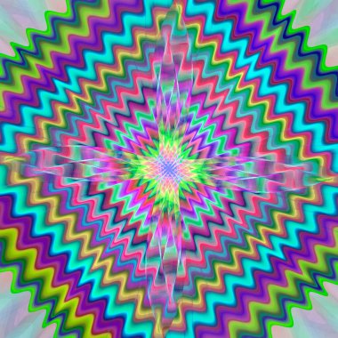 Soyut fraktal arkaplan, bilgisayar tarafından oluşturulan illüstrasyon.