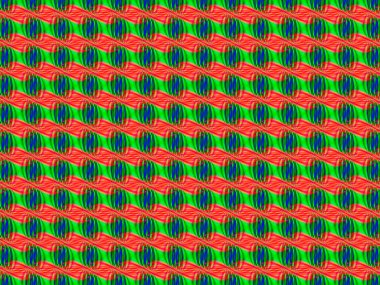 Soyut fraktal desen, bilgisayar tarafından oluşturulan illüstrasyon.