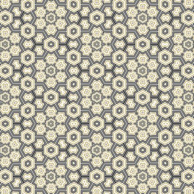 Soyut fraktal geometrik desen, bilgisayar tarafından oluşturulan illüstrasyon.