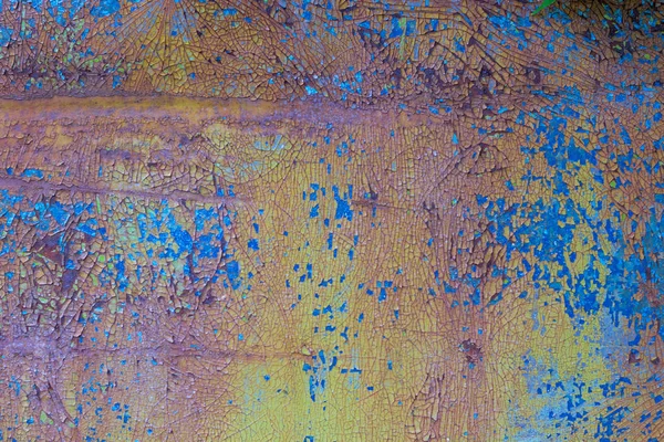 Texture Colorata Vecchio Sfondo Metallo — Foto Stock