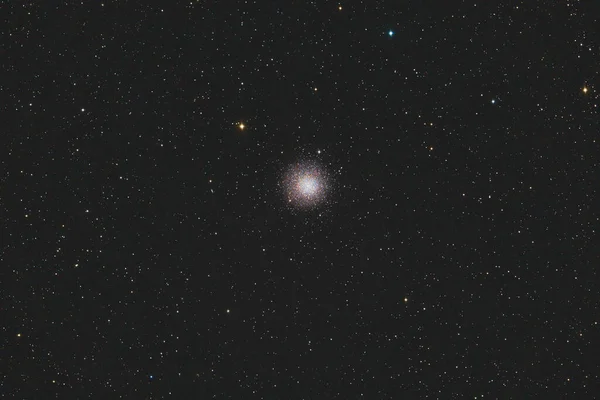 Dumbbell Nebula M27 Com Telescópio Câmera Científica — Fotografia de Stock