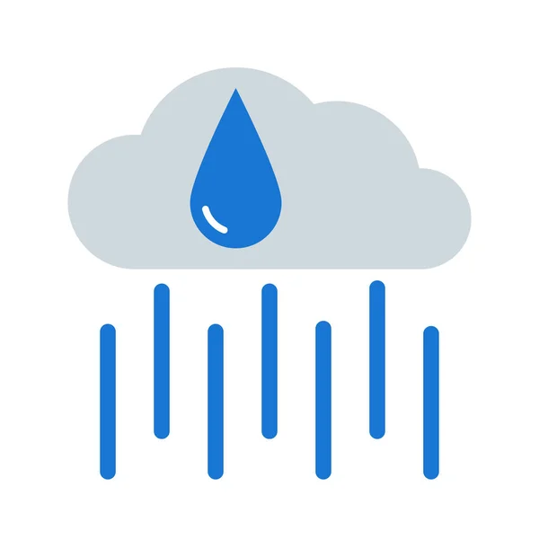 Previsioni meteo icona vettoriale — Vettoriale Stock