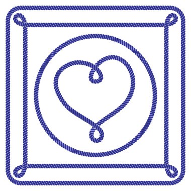 Deniz tarzı halat elemanı seti