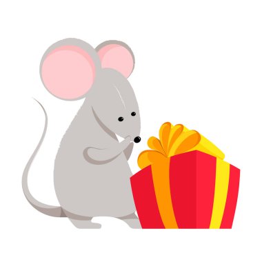 Küçük bir fare veya fare karakteri