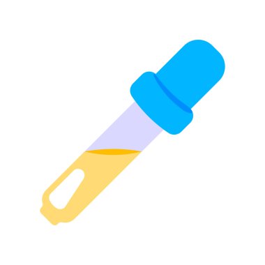 Damlalık simgesini beyaz izole. Vektör çizim