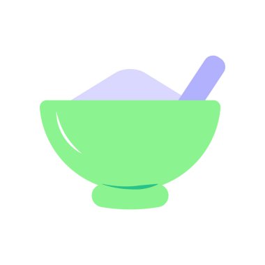 Harç simgesi üzerinde beyaz izole. Vektör çizim.