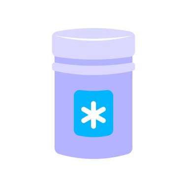 Hap konteyner simgesi üzerinde beyaz izole. Vektör çizim.