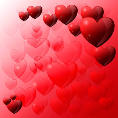 Kalp vektör arka plan. Sevgililer günü tasarım. Tebrik kartları, düğün davetiyeleri, kapak tasarımı, Web sitesi arka plan, afiş, poster, reklam arka plan-ebilmek var olmak kullanılmış.