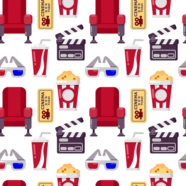 Patrón Perfecto Para Cine Podría Ser Utilizado Para Sitio Web — Vector de stock