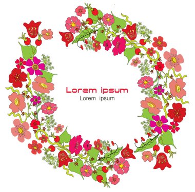 renkli çiçekler, çerçeve buket çiçek
