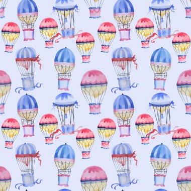 Balonlar pürüzsüz dijital kağıtlarla uçar.