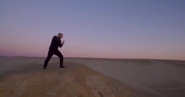 Şafakta boksör eğitim