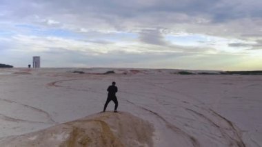 Şafakta boksör eğitim