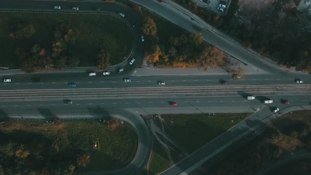 道路上の交通 — ストック動画