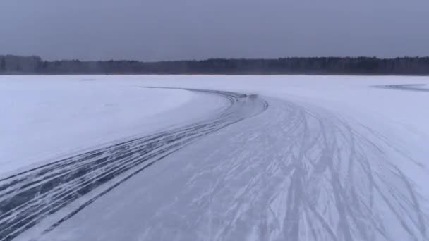 Rally versenyautó — Stock videók