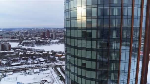 Torre Iset. 25 gennaio 2019 6, Borisa Yeltsina Street Ekaterinburg, Russia, 620014 — Video Stock