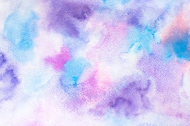BlueViolet pembe azure suluboya arka plan
