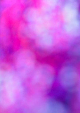 Bokeh ile bulanık neon pembe, macenta ve ultraviyole arka plan, dikey