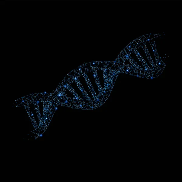 DNA helix chain structure — Stock Photo, Image